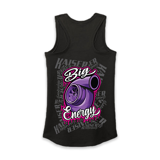 PRE ORDER - Big Energy Womens Racerback Tank